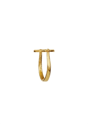Sunna ring Forgyldt Maanesten 